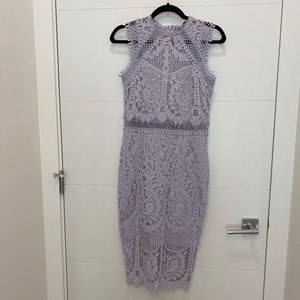 Gorgeous Mauve Lace Dress - NWOT - S